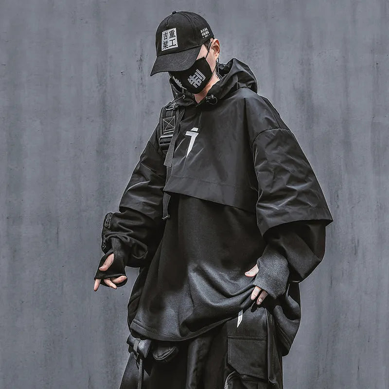 Heavy Industry Shawl Casual Hooded Sweater - Bellarte Enchanté Heavy Industry Shawl Casual Hooded Sweater